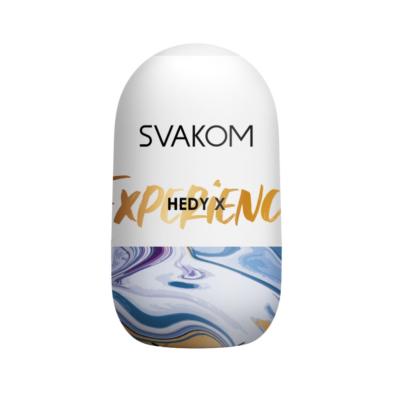 Мастурбатор двухсторонний "Svakom Hedy X Experience" многоразовый 