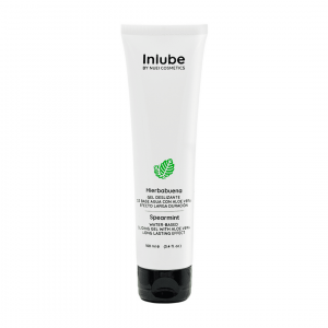 Гель на водной основе с ароматом и вкусом мяты "Nuei Inlube Spearmint" с алоэ вера, 100ml
